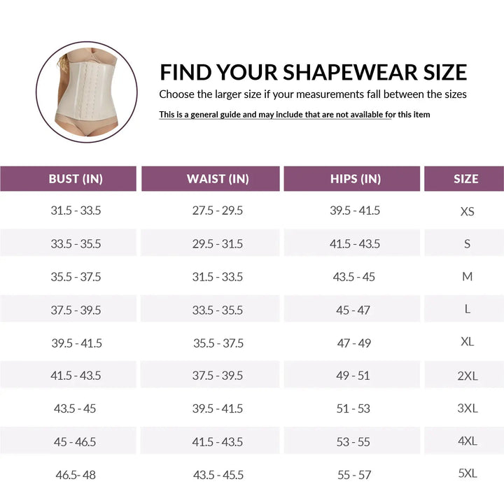 Long Latex Waist Trainer